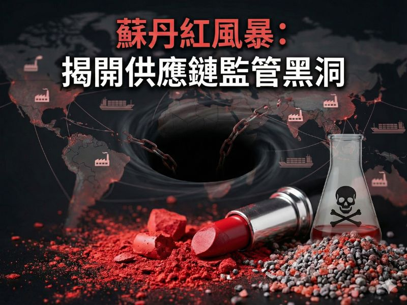  蘇丹紅化妝品事件：真正的危機在供應商 